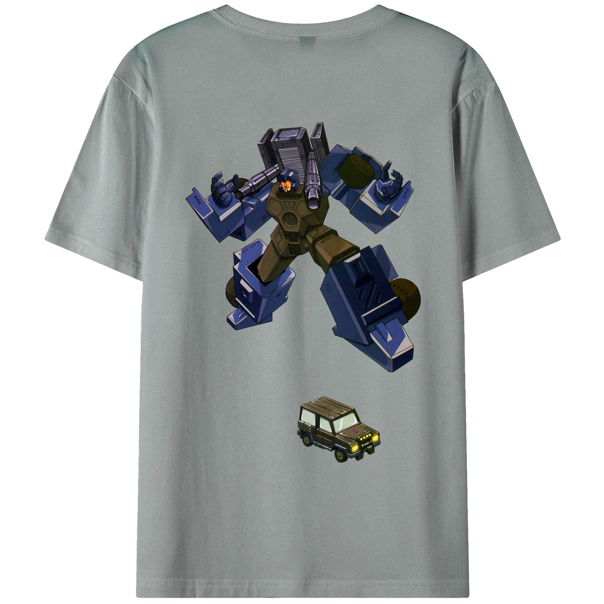 （画像用）  綿100％ メンズ半袖Tシャツ（バックプリント） 通気性